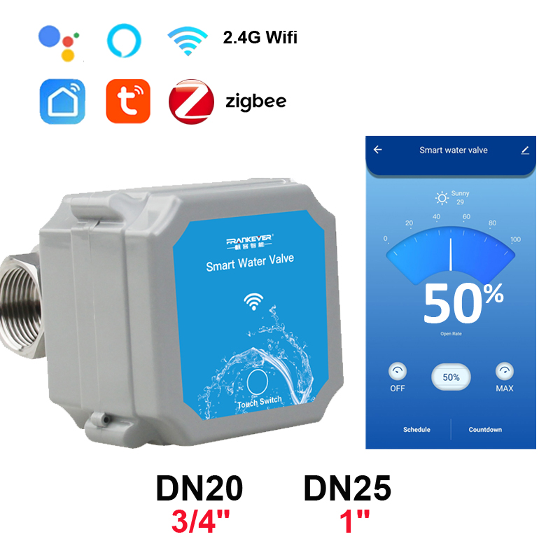 Smart Garden Gate - Tuya Zigbee または Wifi インテリジェントウォーターボールバルブ遮断率 0%