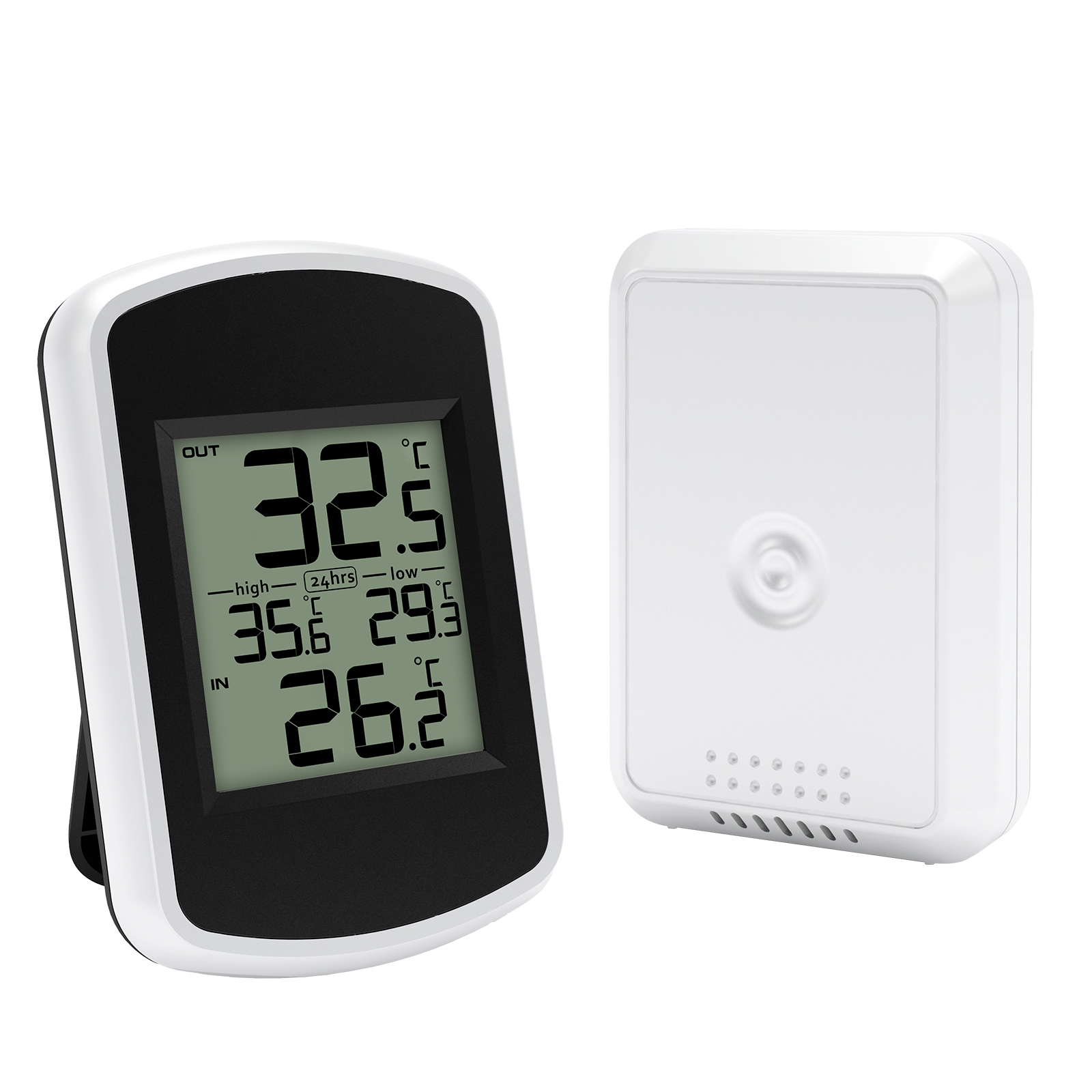 Garden Weather Station - ワイヤレスデジタル温度計 -40 ℃ ~60 ℃ ワイドレンジ