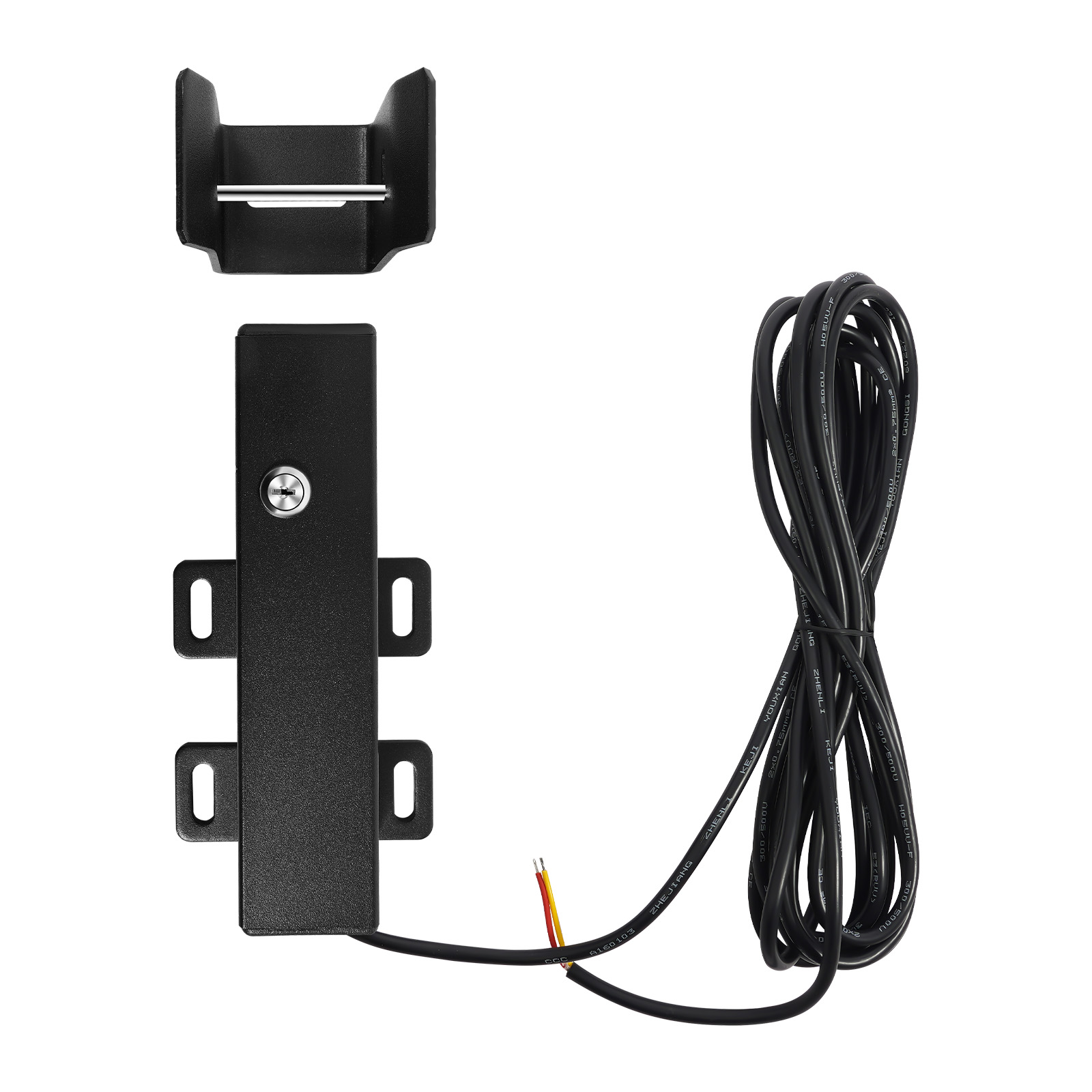 Smart Garden Gate - 24V 60W 電動ゲートロック、IP44 自動ゲートロック、2 つの解錠方法 ヴィラ/庭園/商業エリア用セキュリティゲートロック