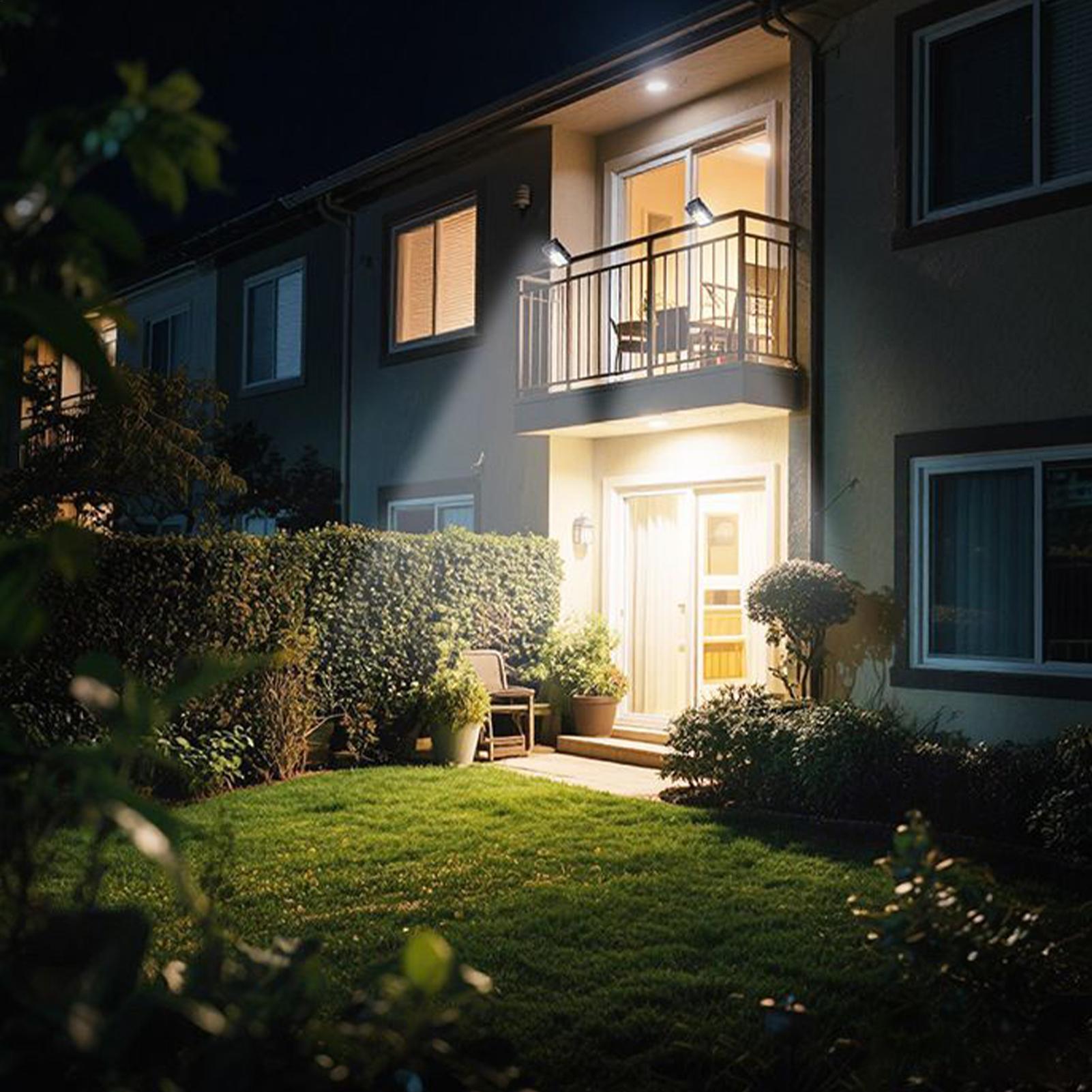 Smart Garden Gate - クリップオンソーラーライト屋外防水スマートセンサーデッキライト 3 モードランプ装飾傘庭庭フェンスゲート用