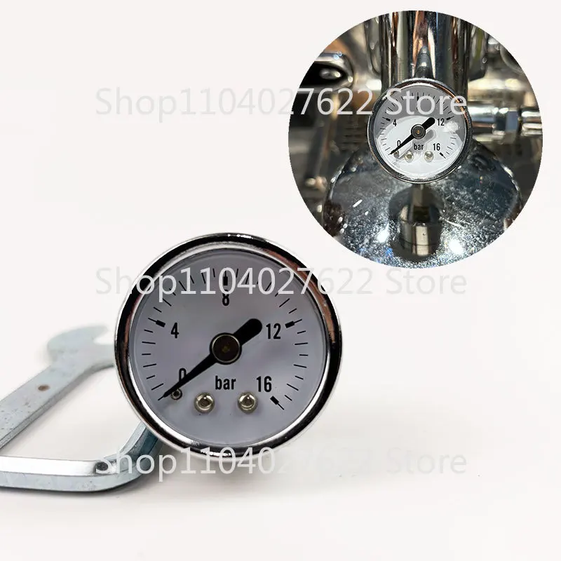 Garden Weather Station - 半自動e61コーヒーマシン,醸造ヘッド,圧力計,温度計,変更されたアクセサリディスプレイ