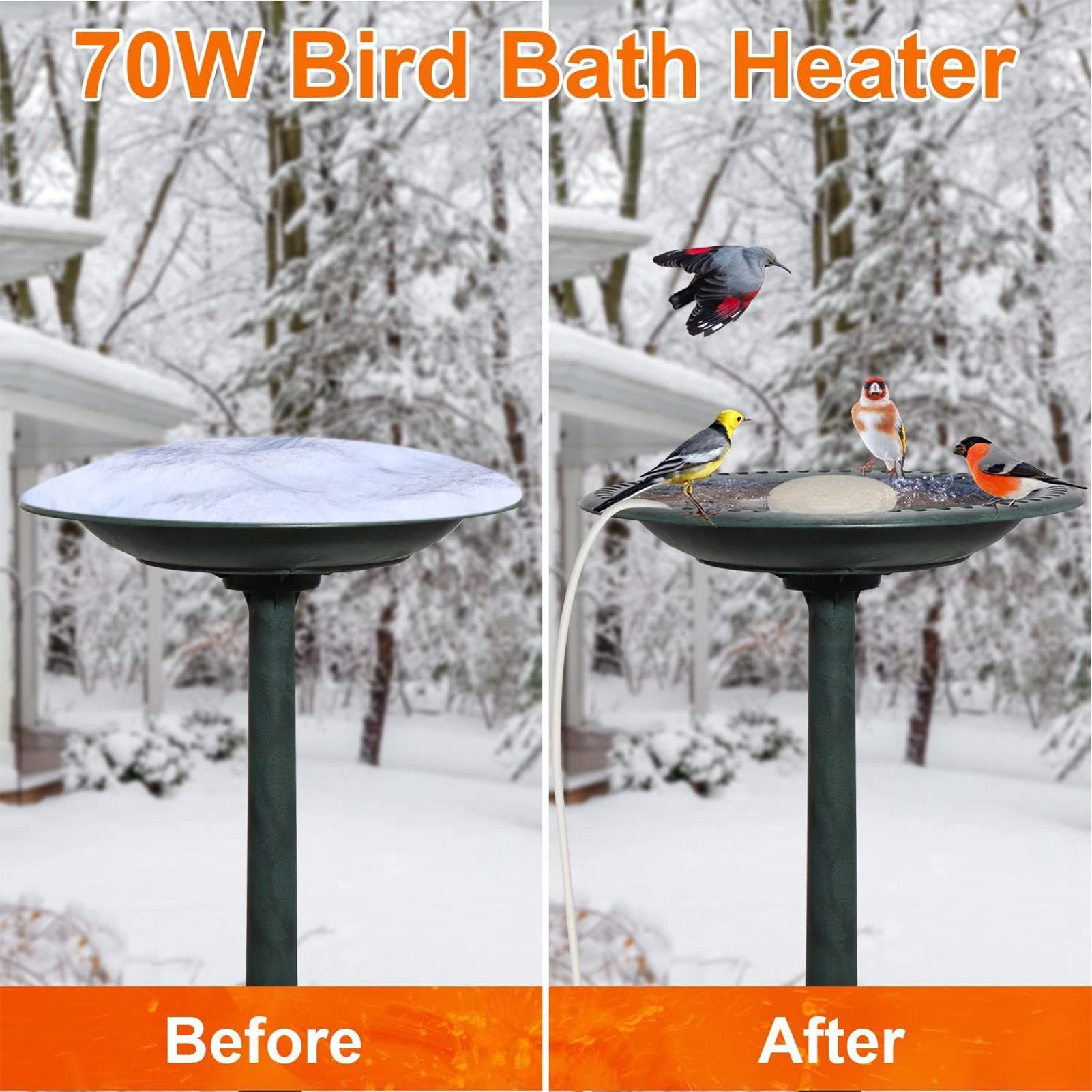 冬の鳥用給水器、スマートウォーター、除氷剤、屋外の池、噴水、 - Smart Garden Bird Bath のレビューと価格