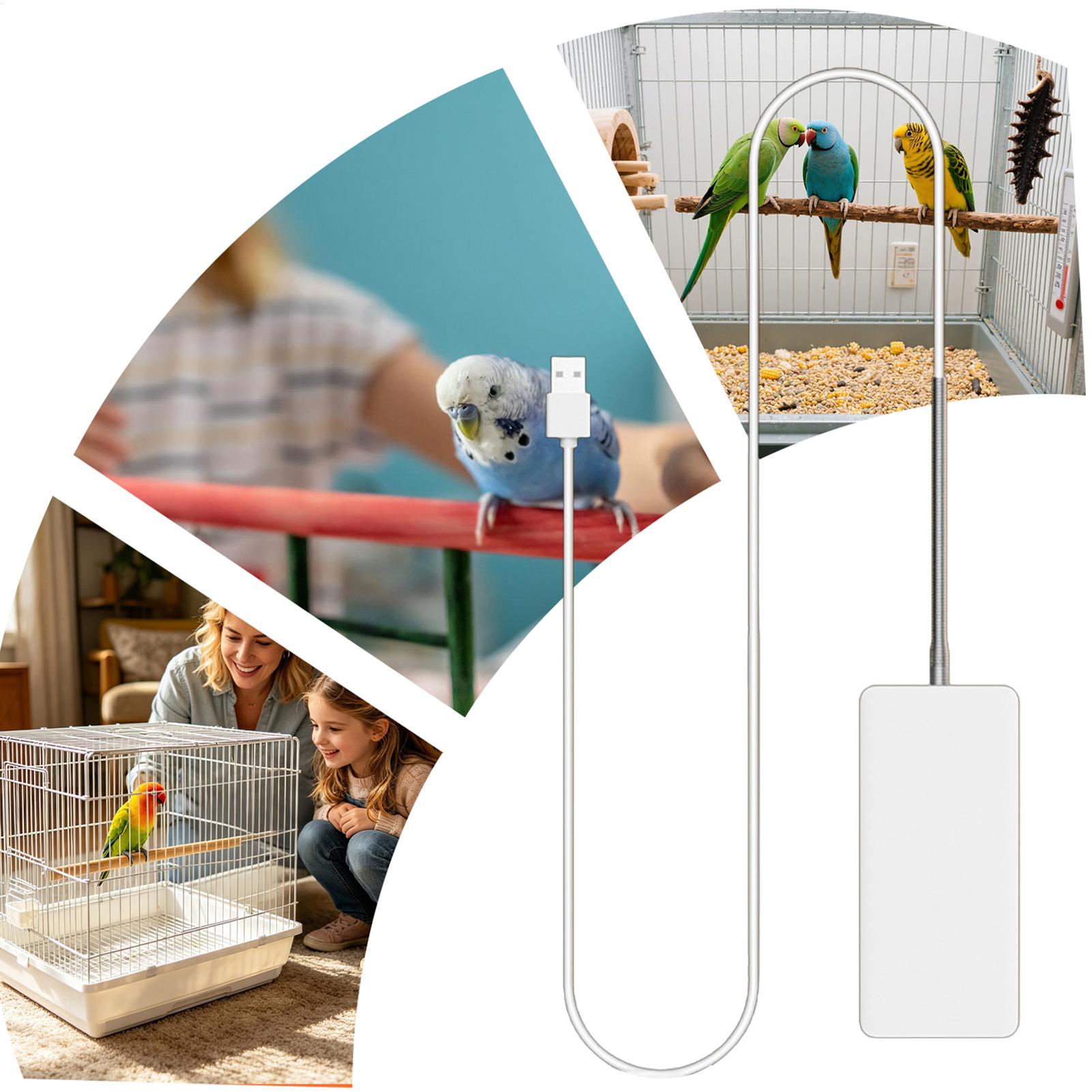 ペットヒータースマート温度制御保護ペット温暖化パネルオウム冬 - Smart Garden Bird Bath のレビューと価格