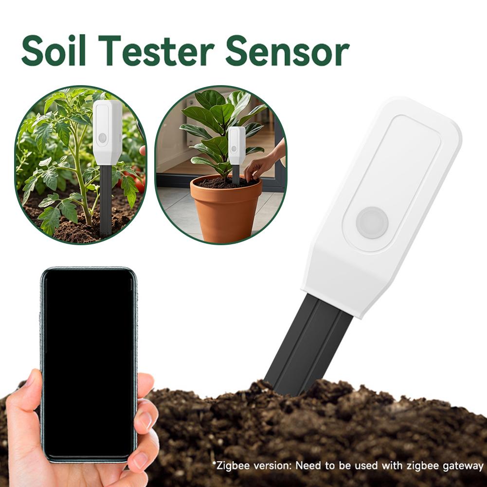Tuya Zigbee 3.0スマート土壌テスターセンサー、 - Smart Garden Domes のレビューと価格