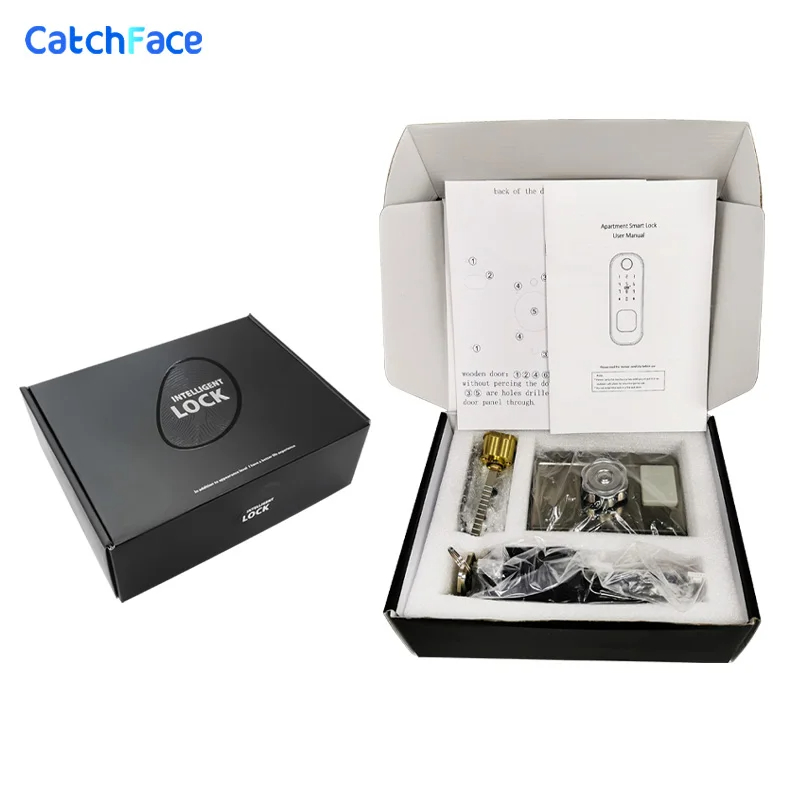 屋外/庭用の防水指紋ロック,Tuyaアプリケーション,wif - Smart Garden Door Lock のレビューと価格
