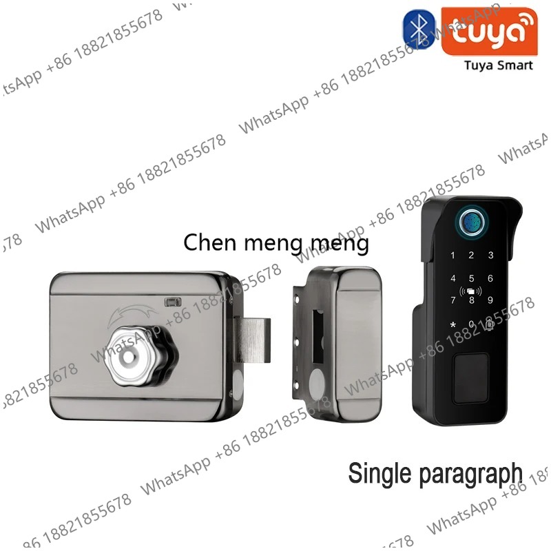 防水スマートドアロック指紋認証屋外ガーデンリモコンTuyaア - Smart Garden Door Lock のレビューと価格