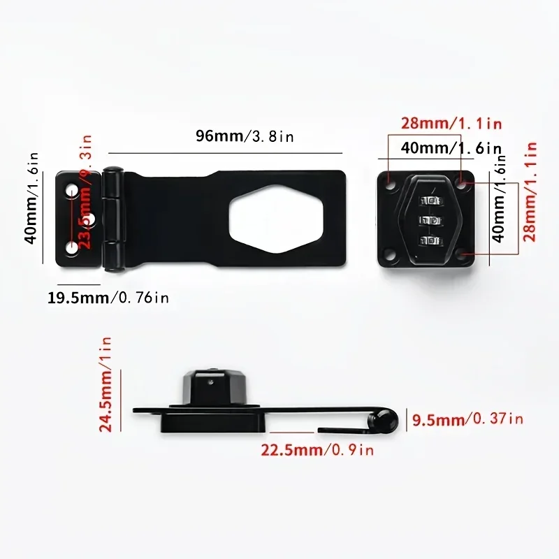 機械式コンビネーションロックホームコンビネーションロックスイ - Smart Garden Door Lock のレビューと価格