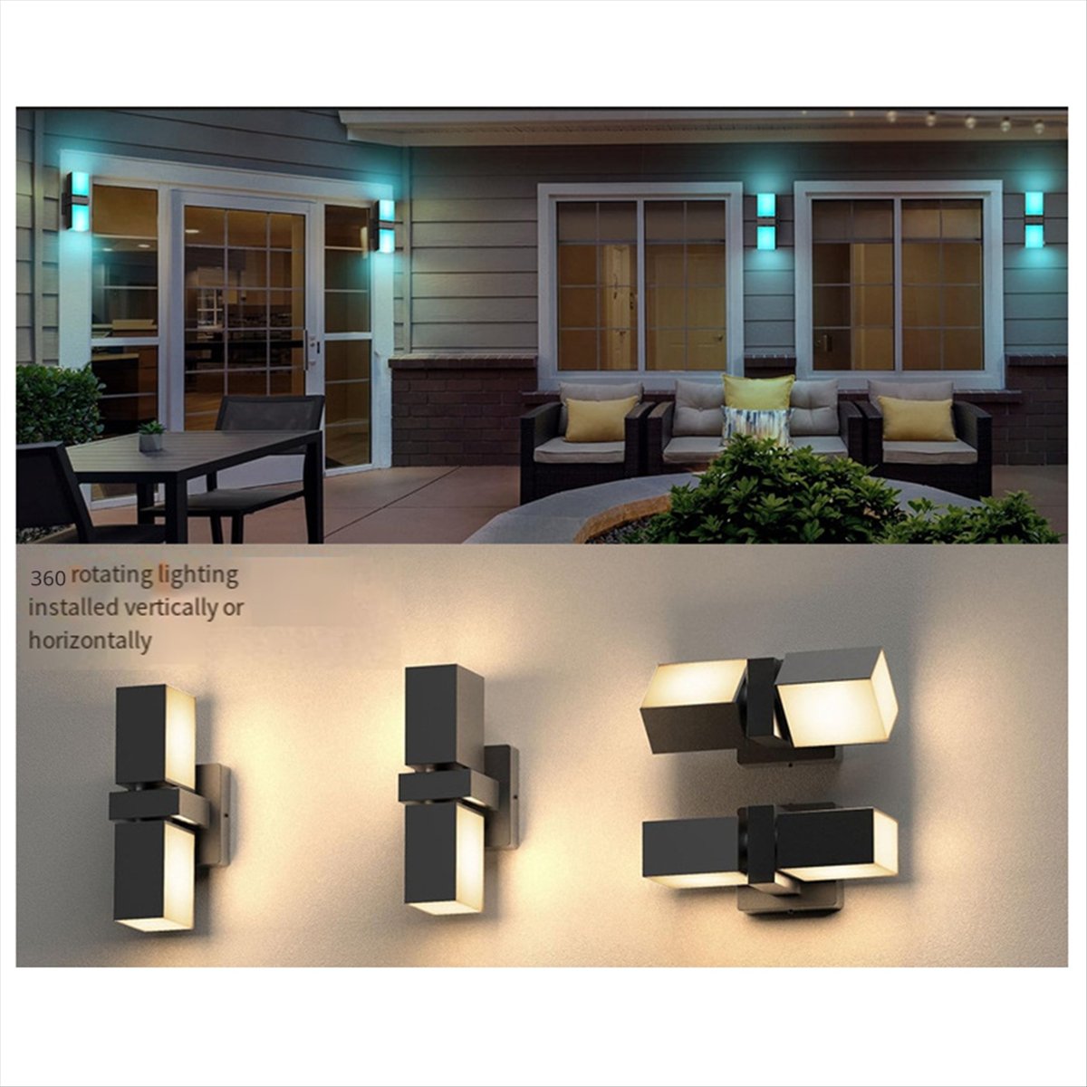AA19 LEDウォールライト デュアルヘッド バルコニーラ - Smart Garden Fence & Balcony Hanging Planter のレビューと価格