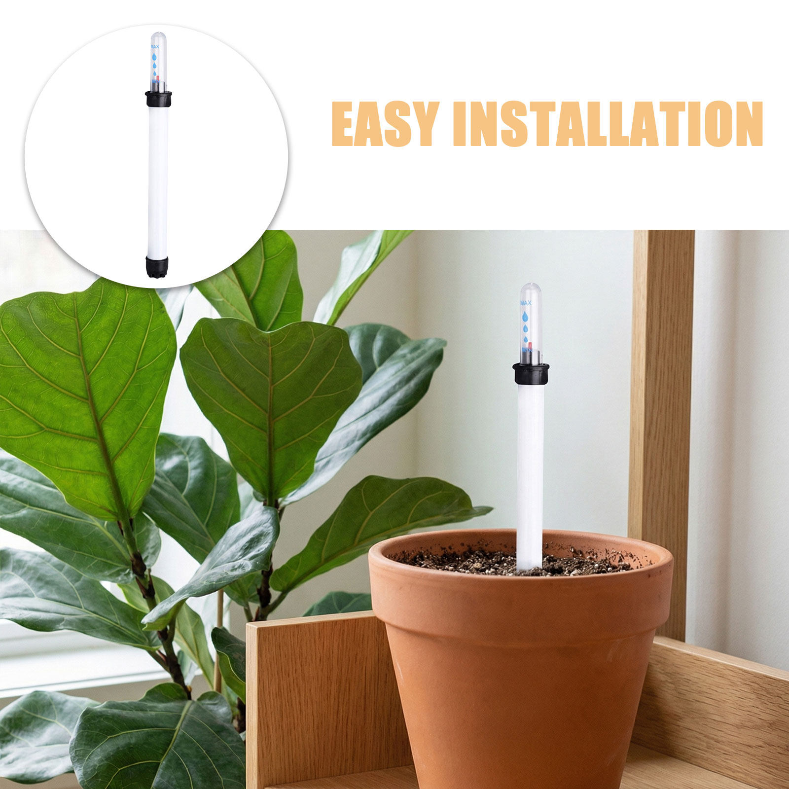 8個入りスマート水位計、正確な植物水やりリマインダー、植木鉢 - Smart Garden Domes のレビューと価格