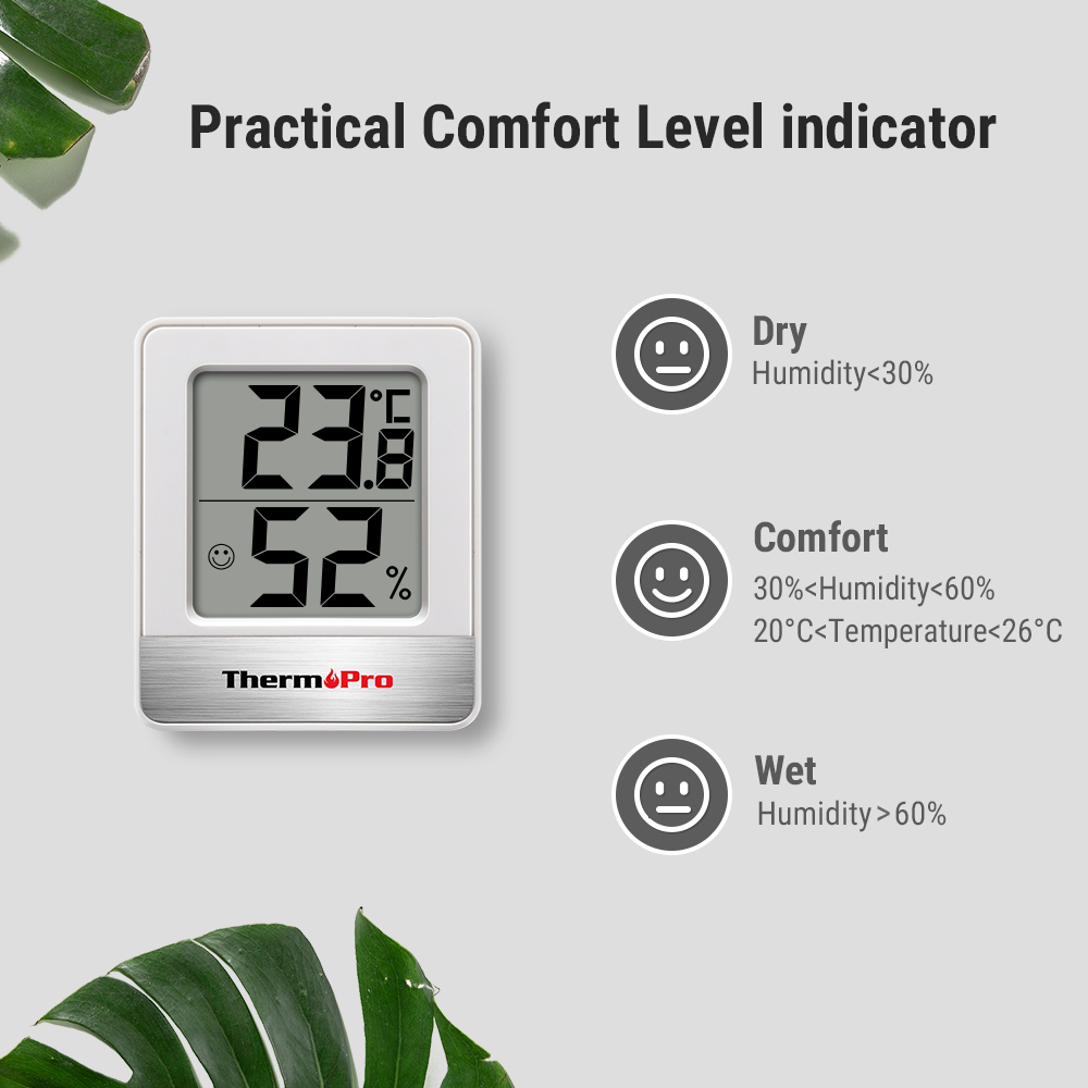ThermoPro TP49 ミニウェザーステーション屋内温 - Garden Weather Station のレビューと価格