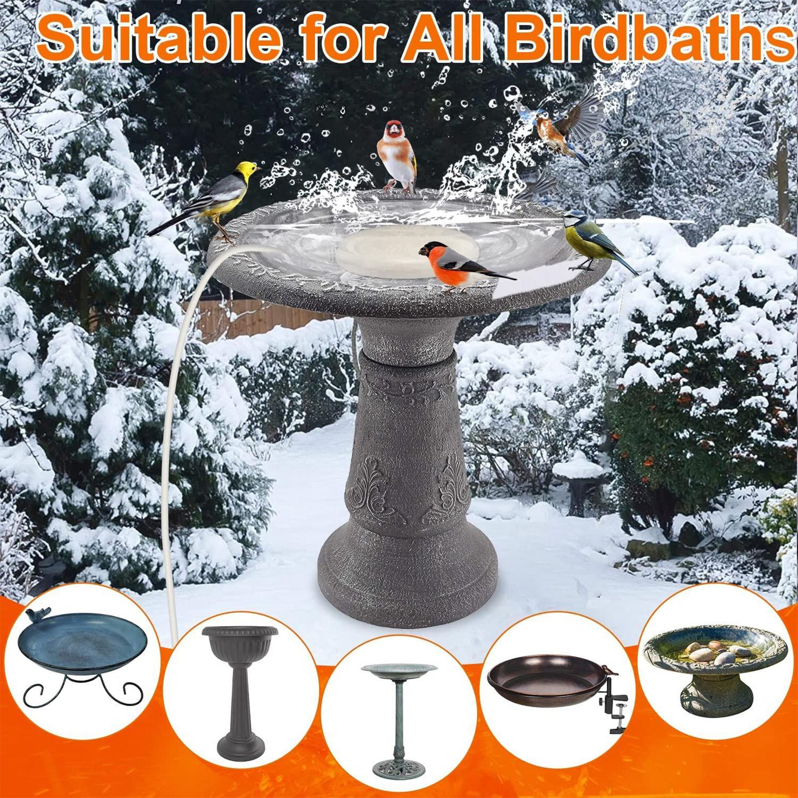 屋外用バードバスヒーター 鳥用水器ヒーター 冬の池の噴水庭の - Smart Garden Bird Bath のレビューと価格