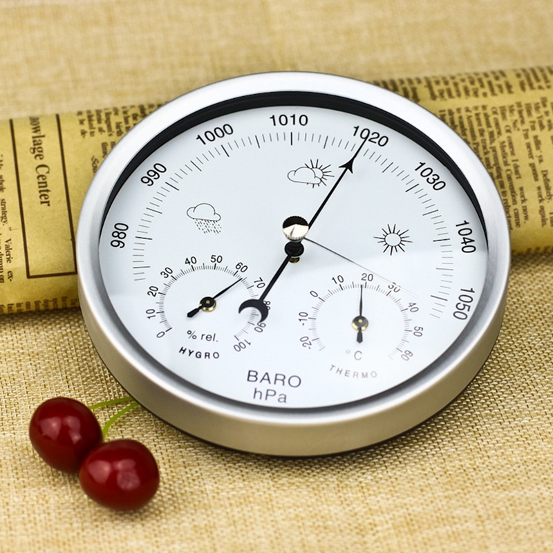 ポータブルデジタル屋内湿度計,3 in 1,壁に掛ける,気象 - Garden Weather Station のレビューと価格