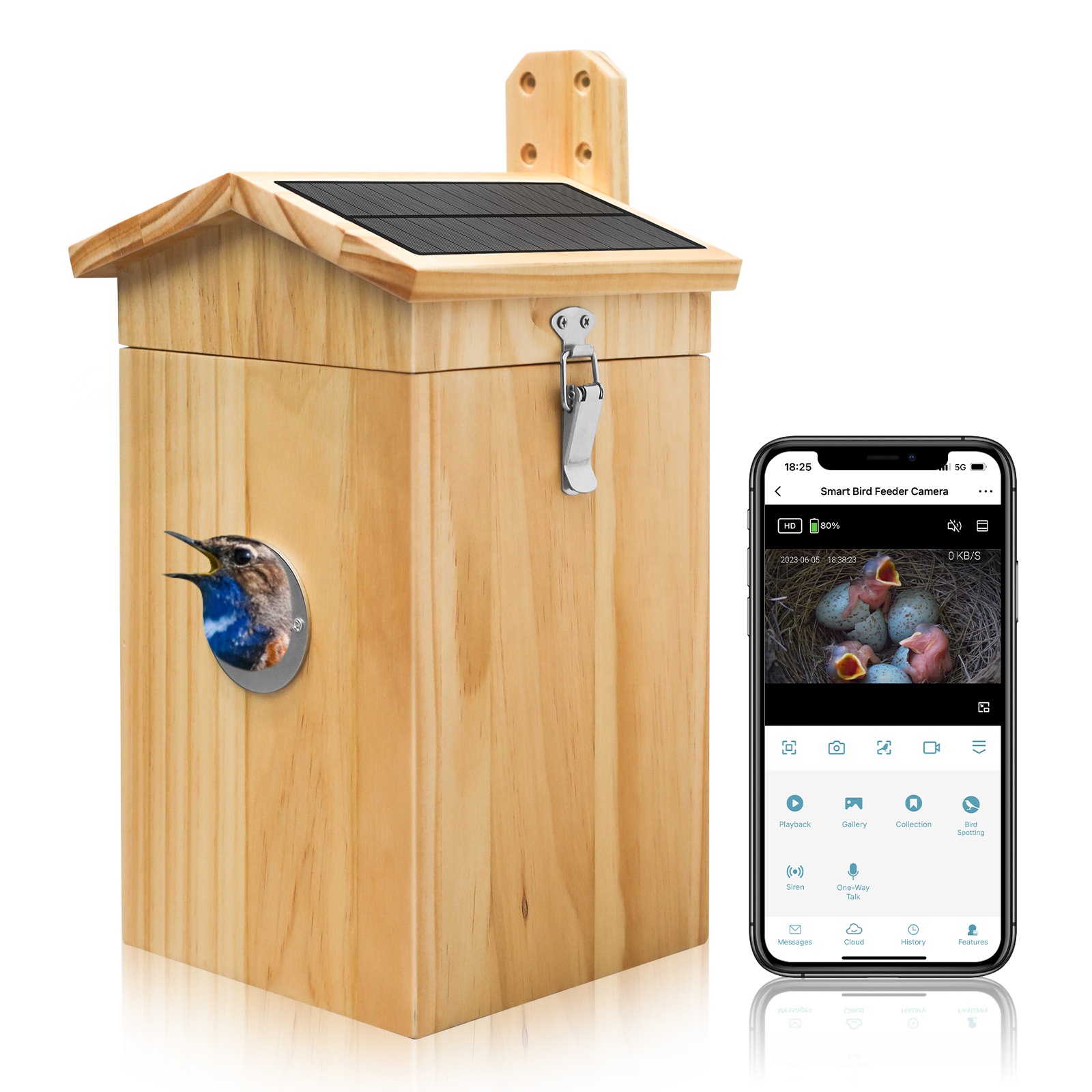 ナンシン 熱販売 カメラ付き鳥小屋 スマートAI鳥が写真を撮 - Smart Garden Ai のレビューと価格