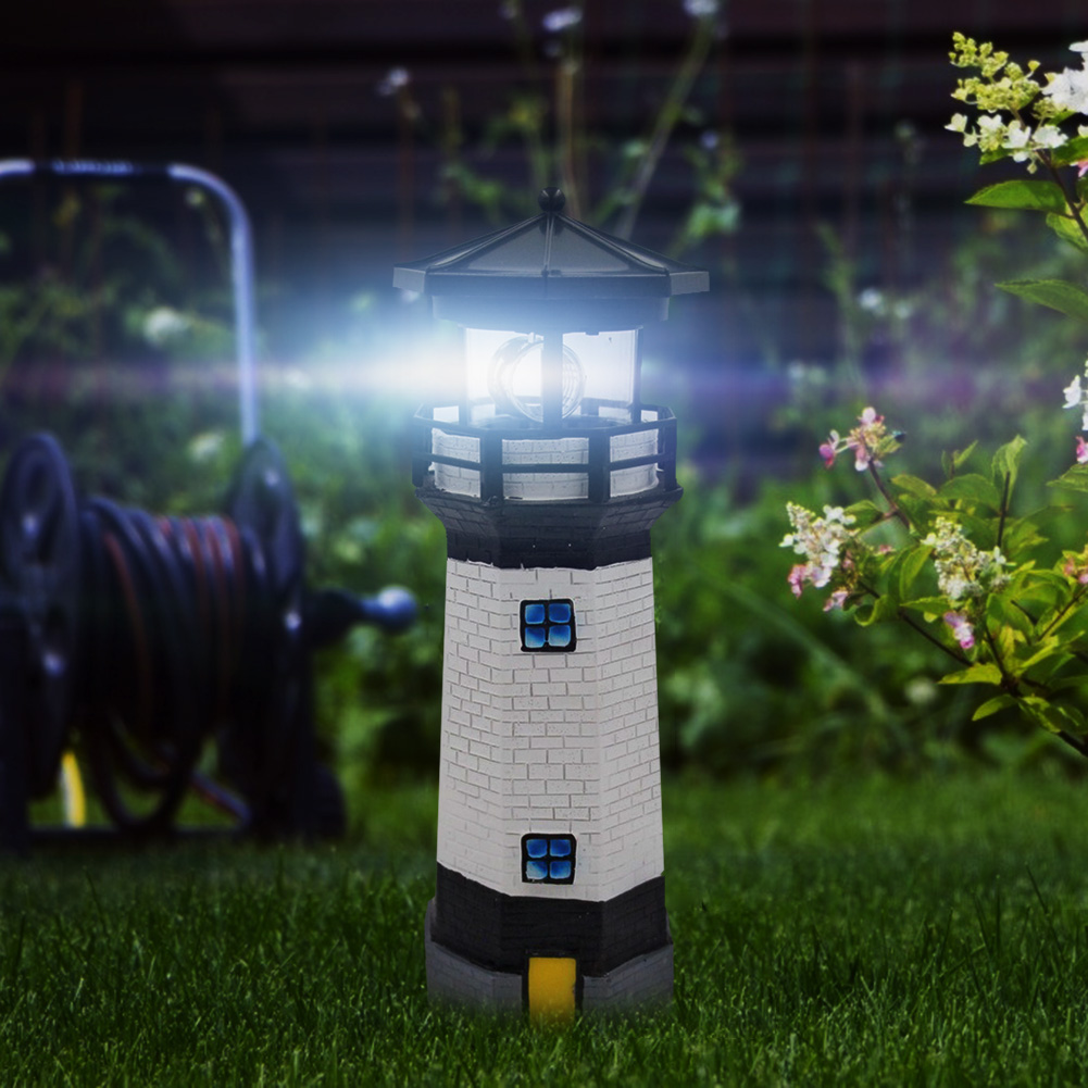 灯台の形ソーラー LED ライト庭のフェンス庭屋外装飾スマー - Smart Garden Fence & Balcony Hanging Planter のレビューと価格