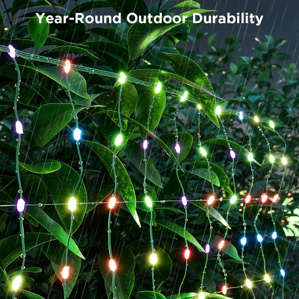 スマート屋外ネットライト 256/1536 LED フレキシ - Smart Garden Netting のレビューと価格