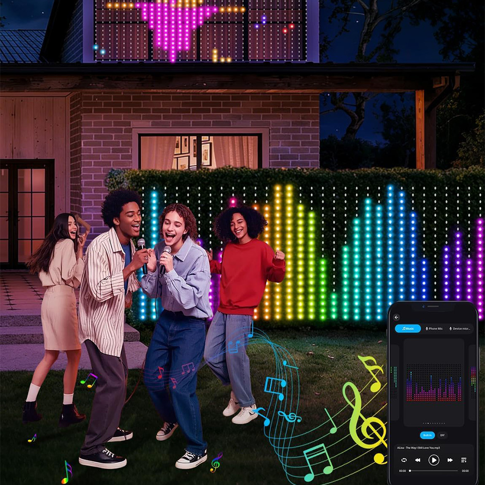 9.6x1.6M スマートネットライト、1536LED DI - Smart Garden Netting のレビューと価格