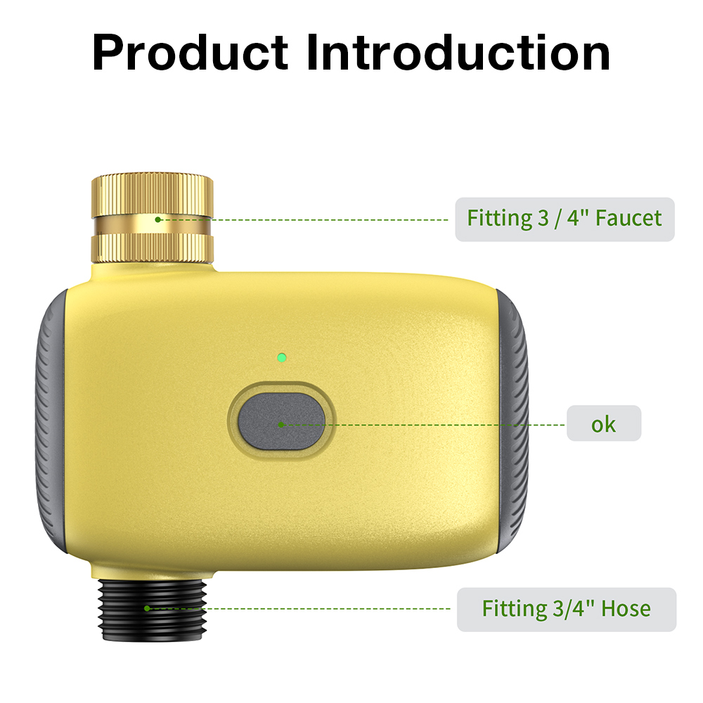スマートデジタル水タイマー、ガーデンタイミング灌漑自動防水散 - Smart Garden Irrigation のレビューと価格